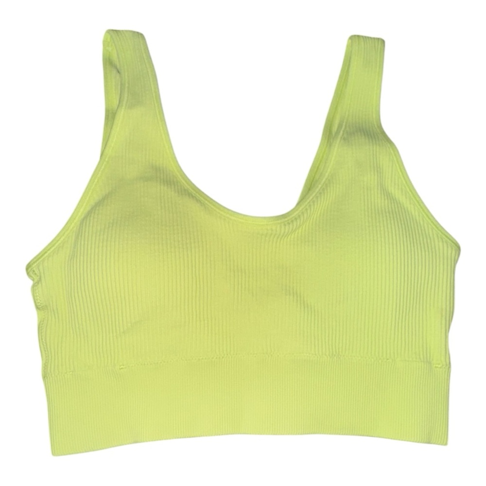 Aerie Lime Green Ribbed Women's Bralette